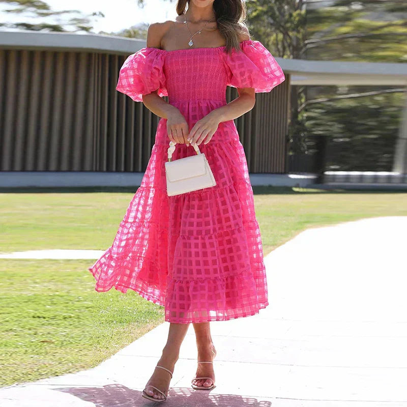 Vestido Midi Feminino Confortável Summer